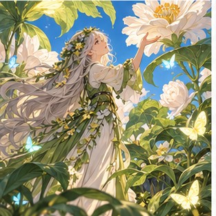 香蕉文化漫画官方网站花园尽头植物幻想原创漫画封面